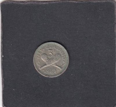 Beschrijving: 3 Pence PATU  